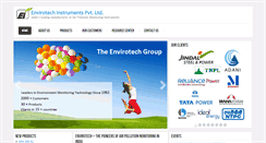 Desktop Screenshot of envirotechindia.com